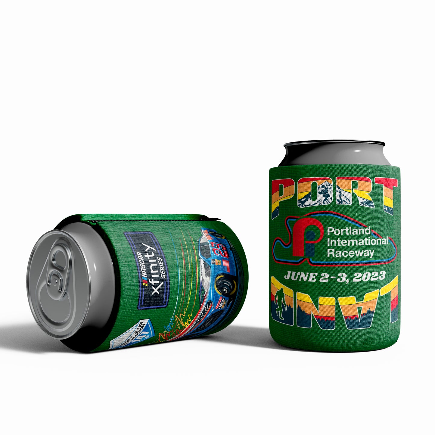 2023 NASCAR Xfinity POA 147 Event Koozie
