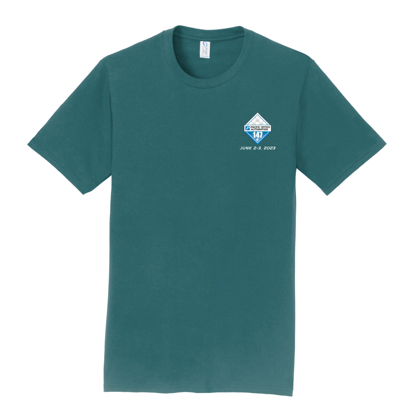 2023 NASCAR Xfinity POA 147 Event Tee - Marine Green