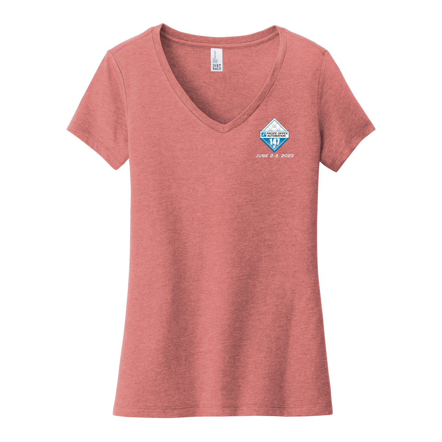 2023 NASCAR Xfinity POA 147 Ladies Event Tee - Blush