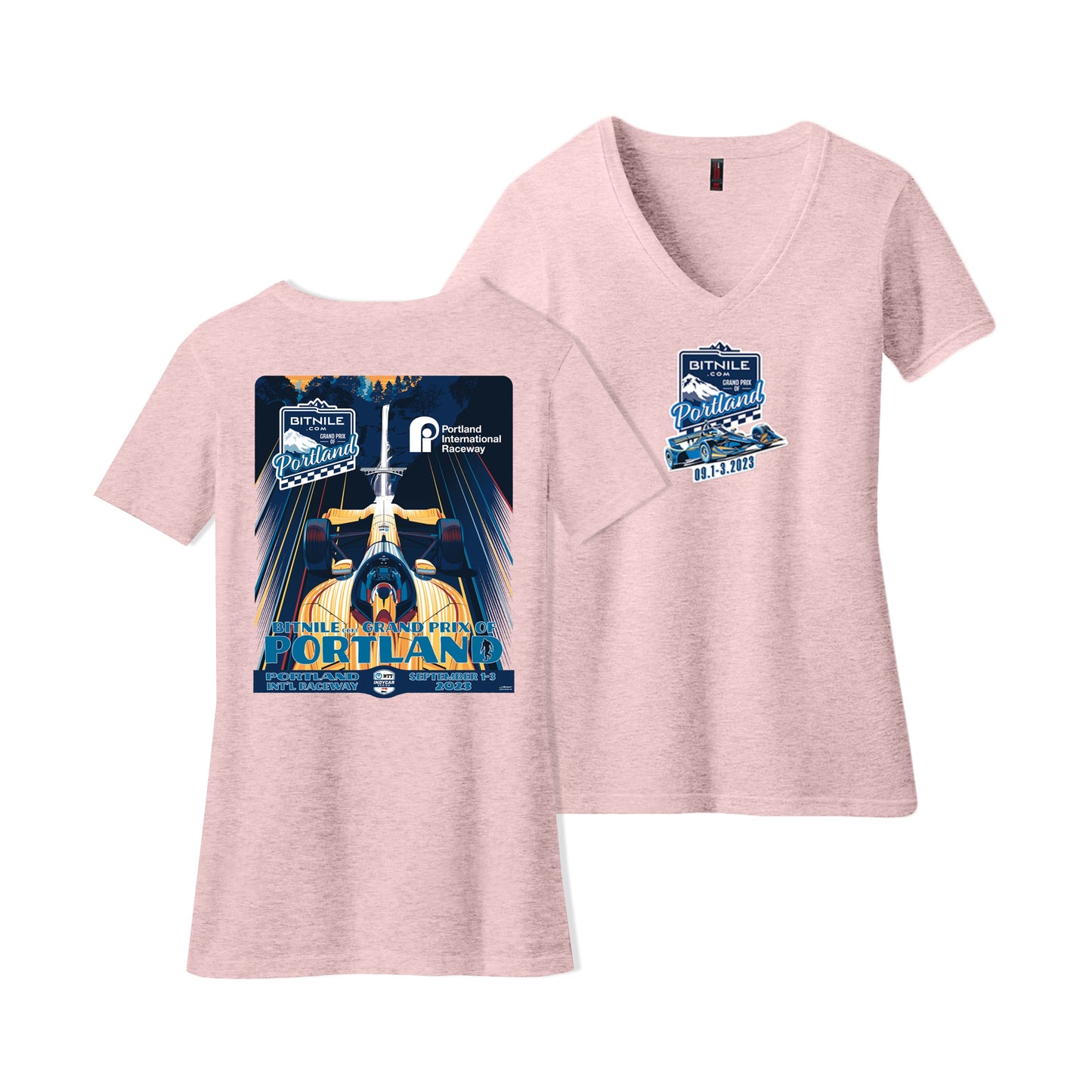 2023 Grand Prix of Portland Ladies Event Tee - Heather Lavender