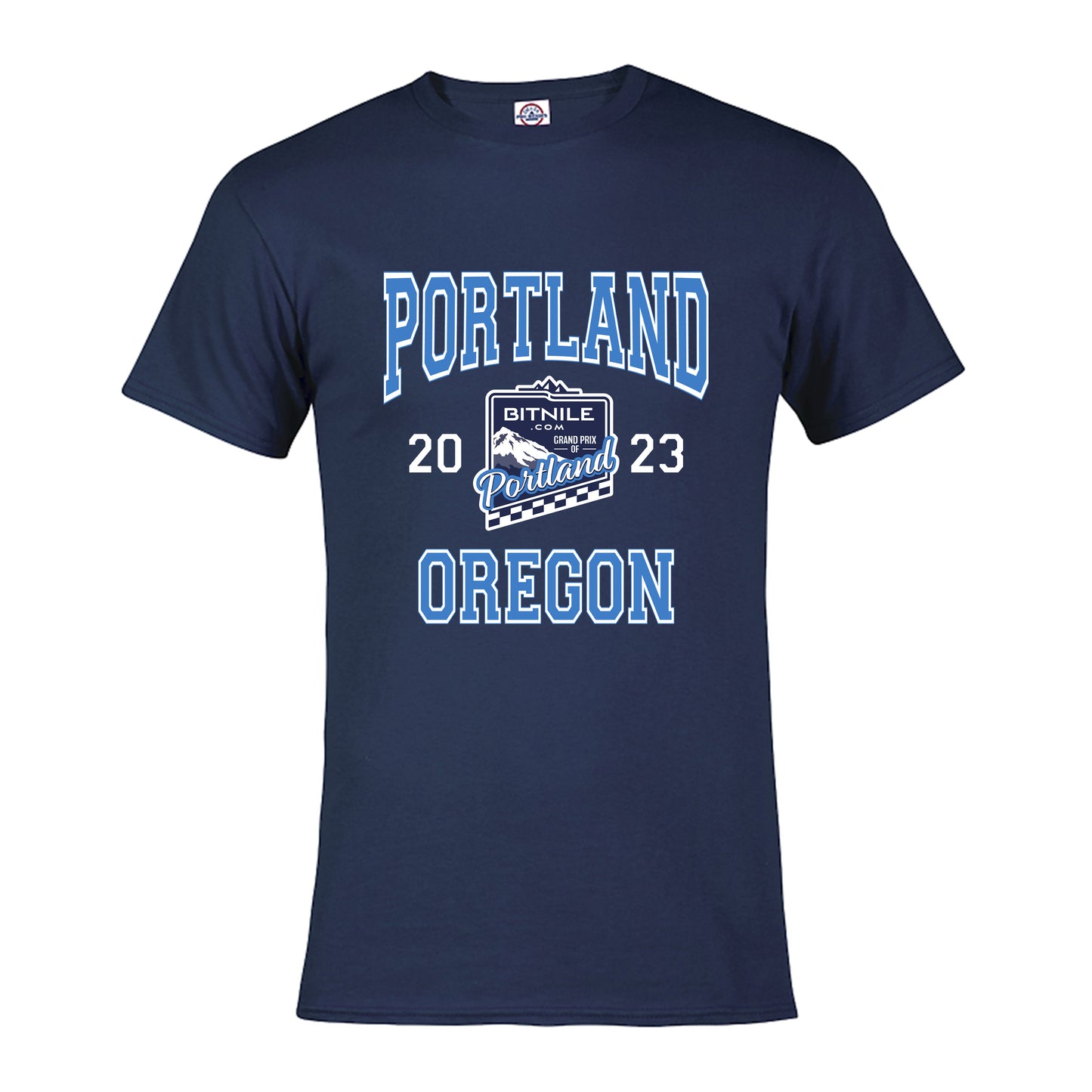 2023 Grand Prix of Portland Collegiate Event Tee - Navy
