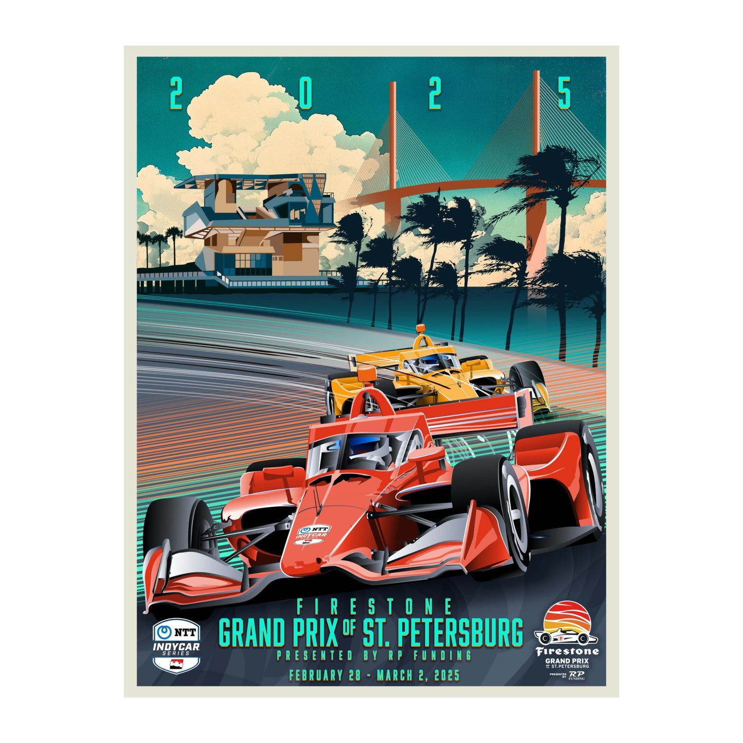 2025 Firestone Grand Prix Event Poster