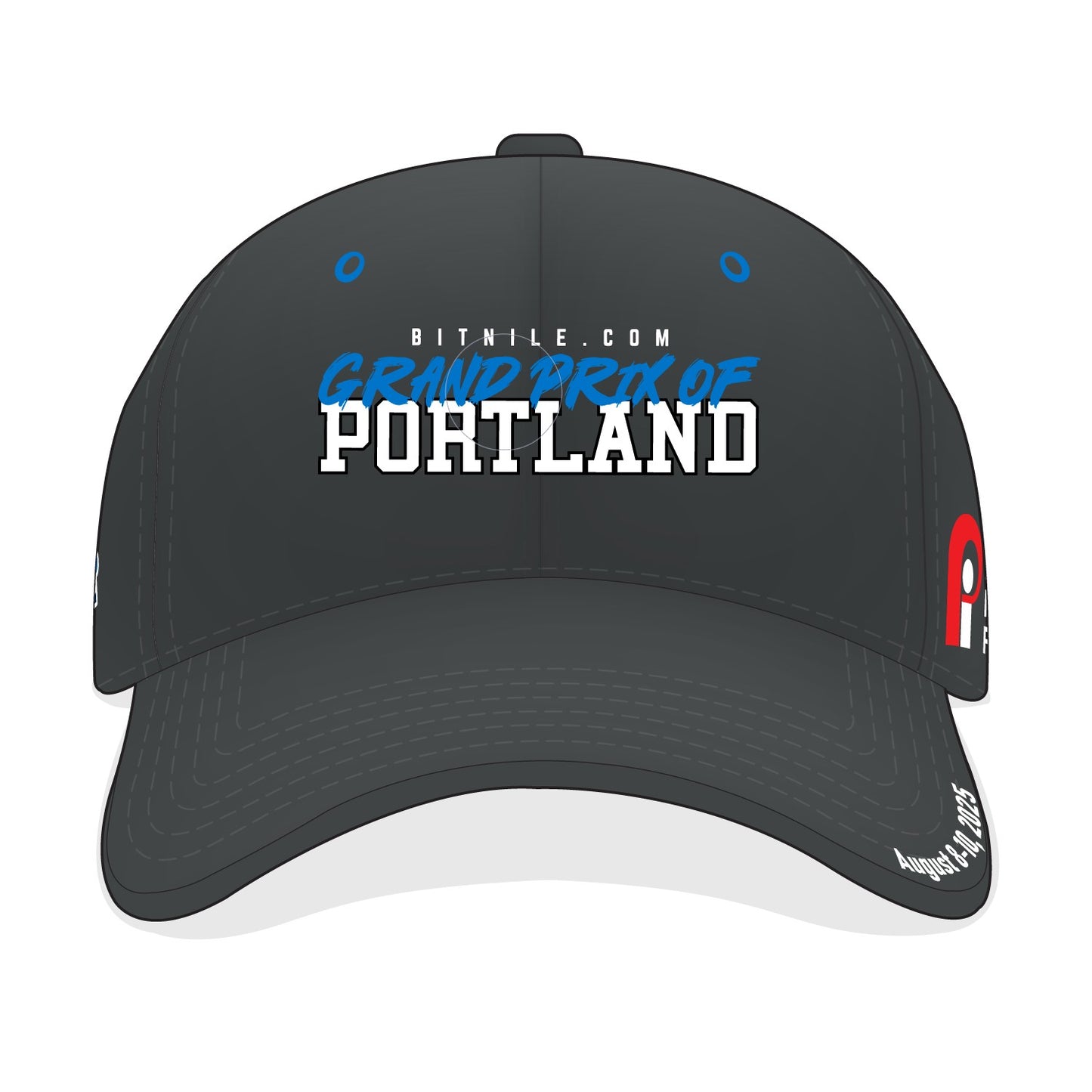2025 Grand Prix of Portland Performance Hat - Charcoal