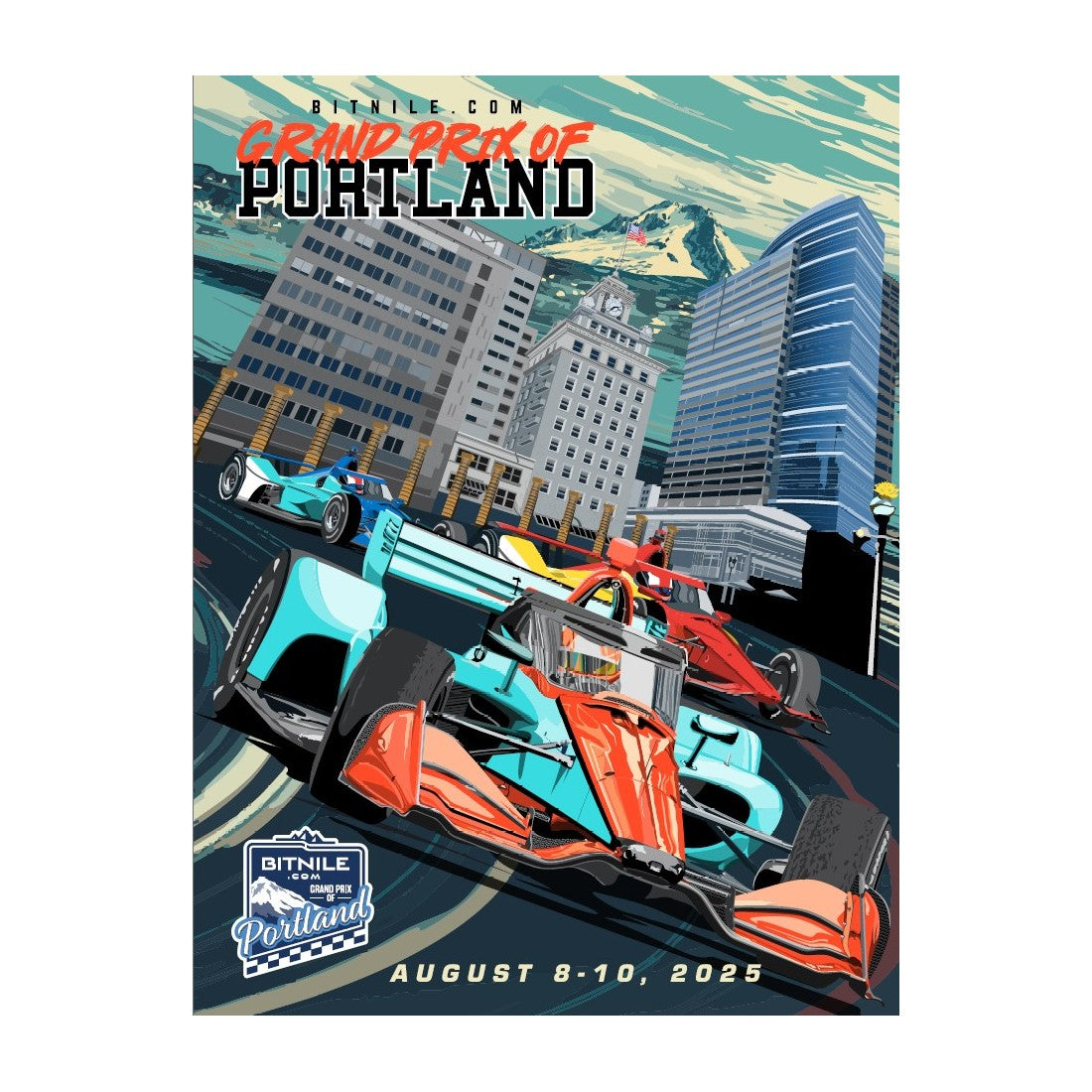 2025 Grand Prix of Portland Poster