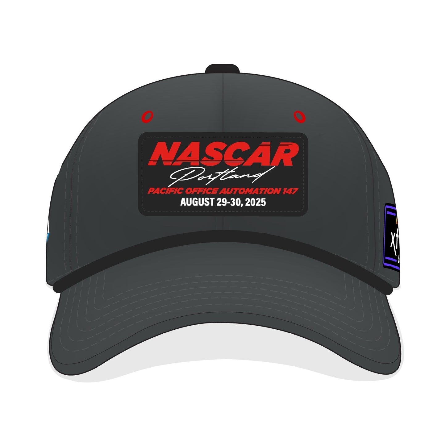 2025 NASCAR Portland Performance Hat - Charcoal