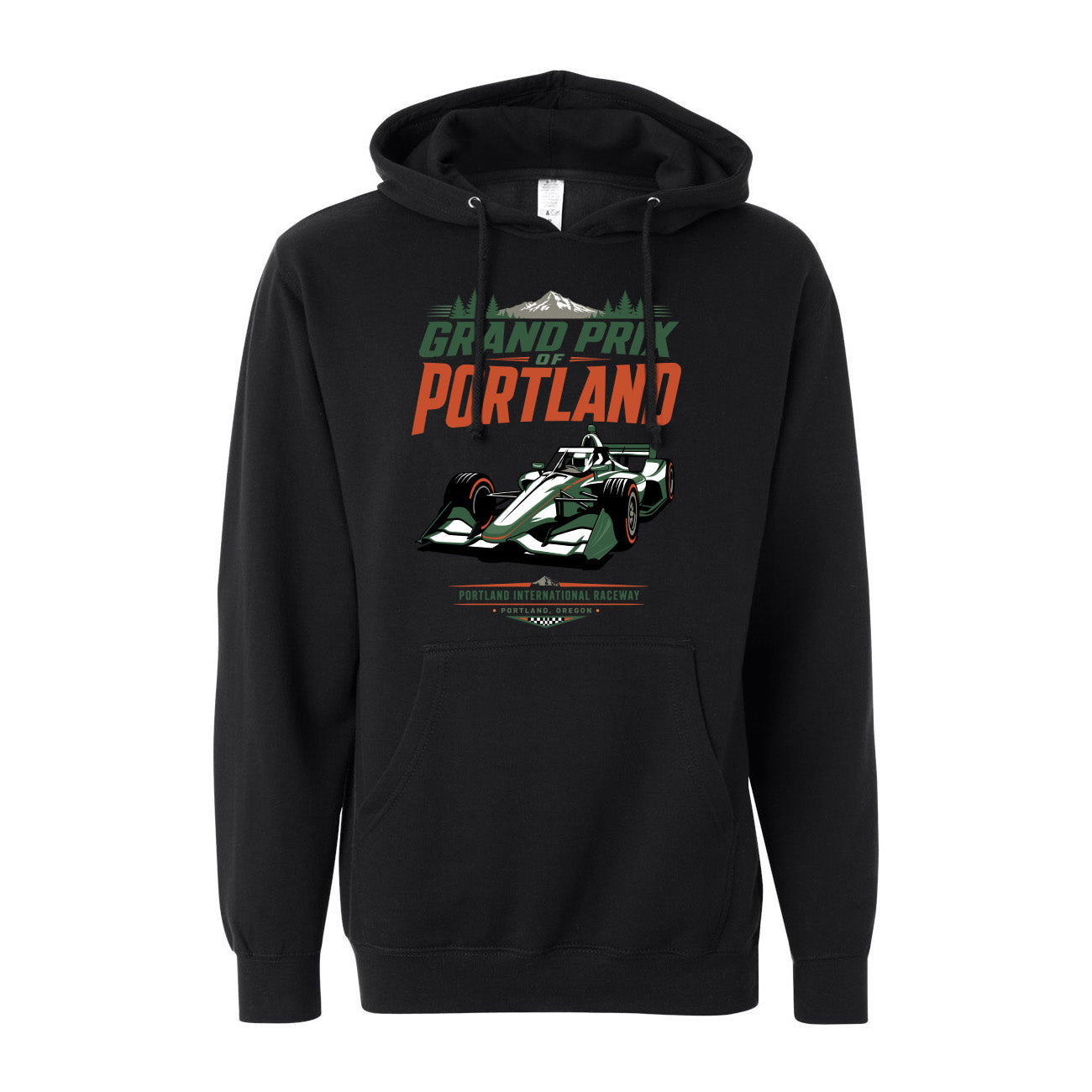 Grand Prix of Portland Hooded Sweatshirt - Black