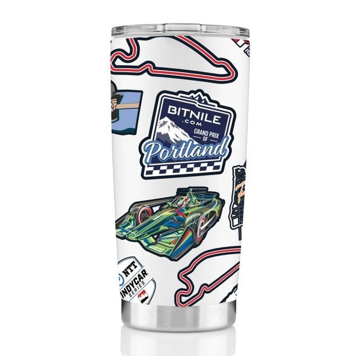 Grand Prix of Portland 20 oz Logos Tumbler