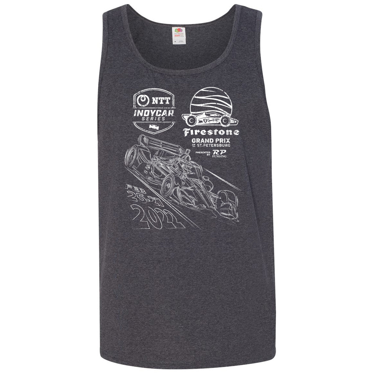 2022 FGP Distressed Tank - Black
