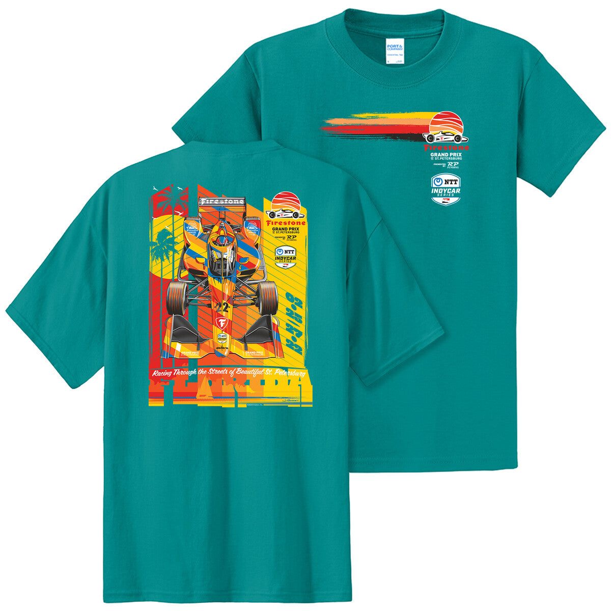 2022 FGP Poster Tee - Jade
