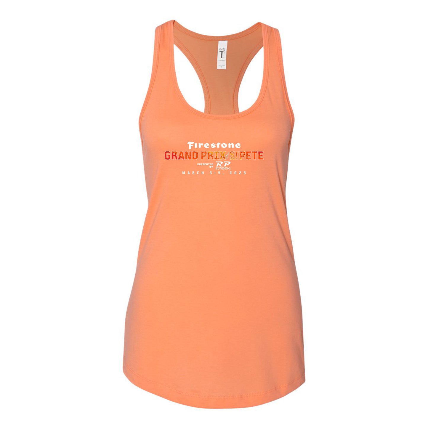 2023 Firestone Grand Prix Ladies Tank - Orange