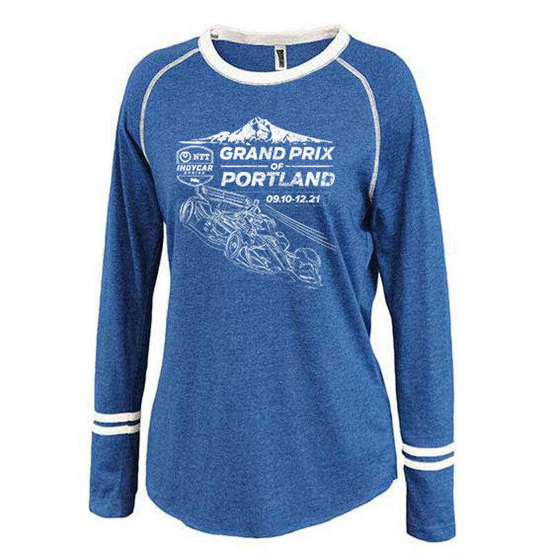 2021 GP Portland Ladies LS Shirt - Royal