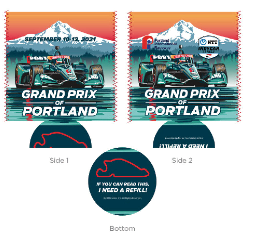 2021 Grand Prix of Portland Can Koozie