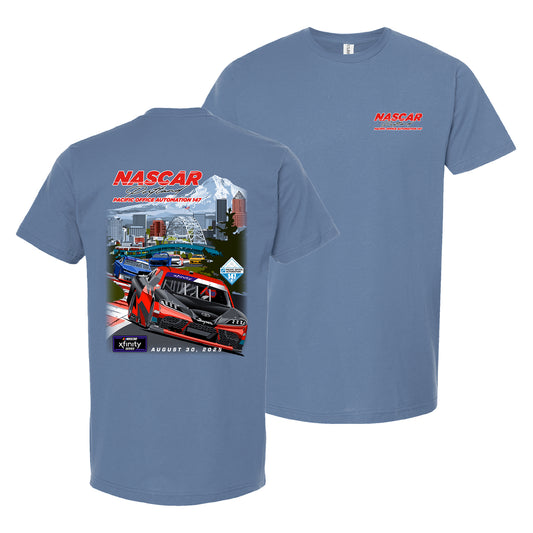 2025 NASCAR Portland Event Tee - Slate