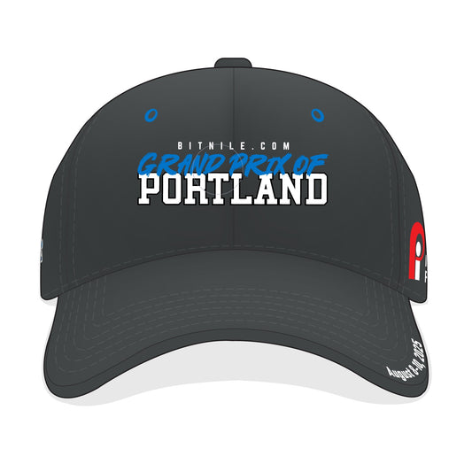 2025 Grand Prix of Portland Performance Hat - Charcoal