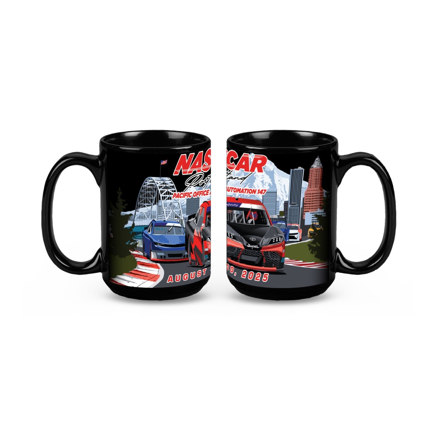 2025 NASCAR Portland Coffee Mug – Grand Prix Gear