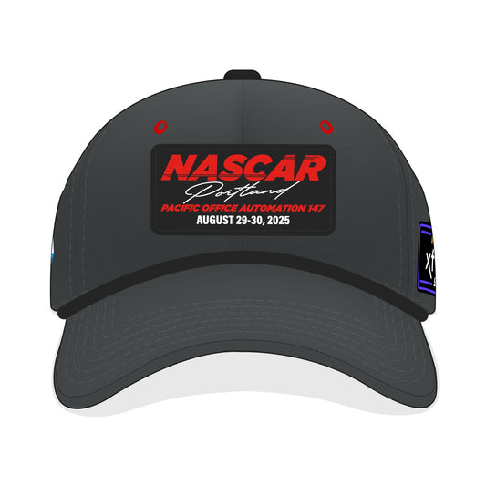 2025 NASCAR Portland Performance Hat - Charcoal