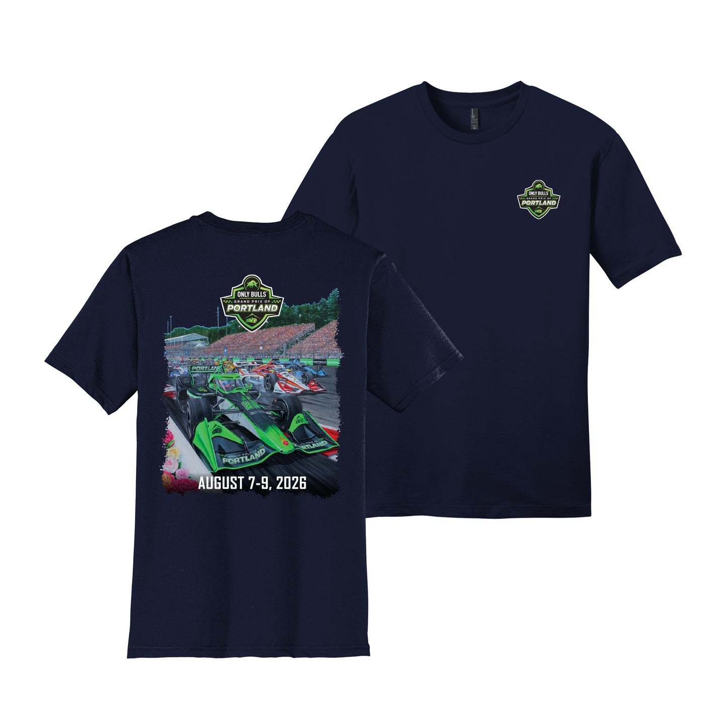2026 Grand Prix of Portland Event Tee - Navy
