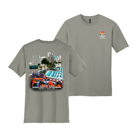 2026 Firestone Grand Prix Event Tee - Grey