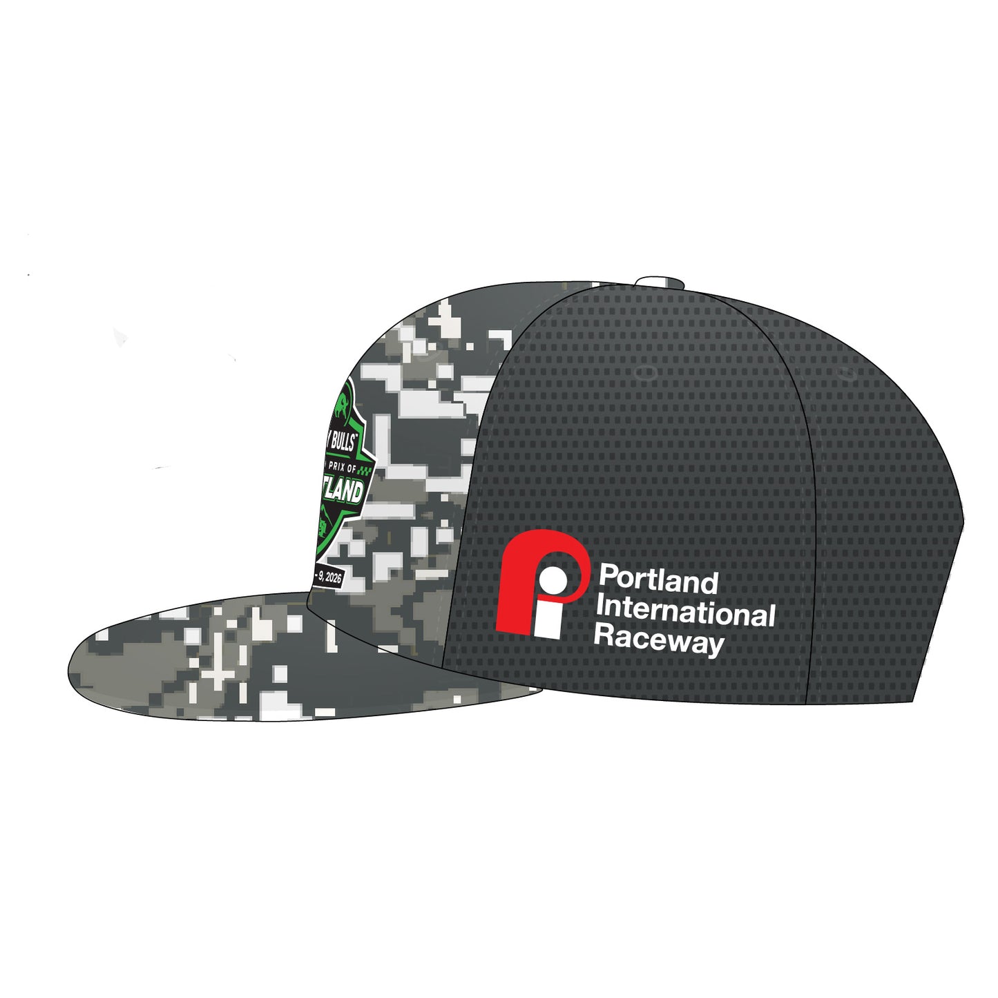 2026 Grand Prix of Portland Flatbill Hat - Digital Camo