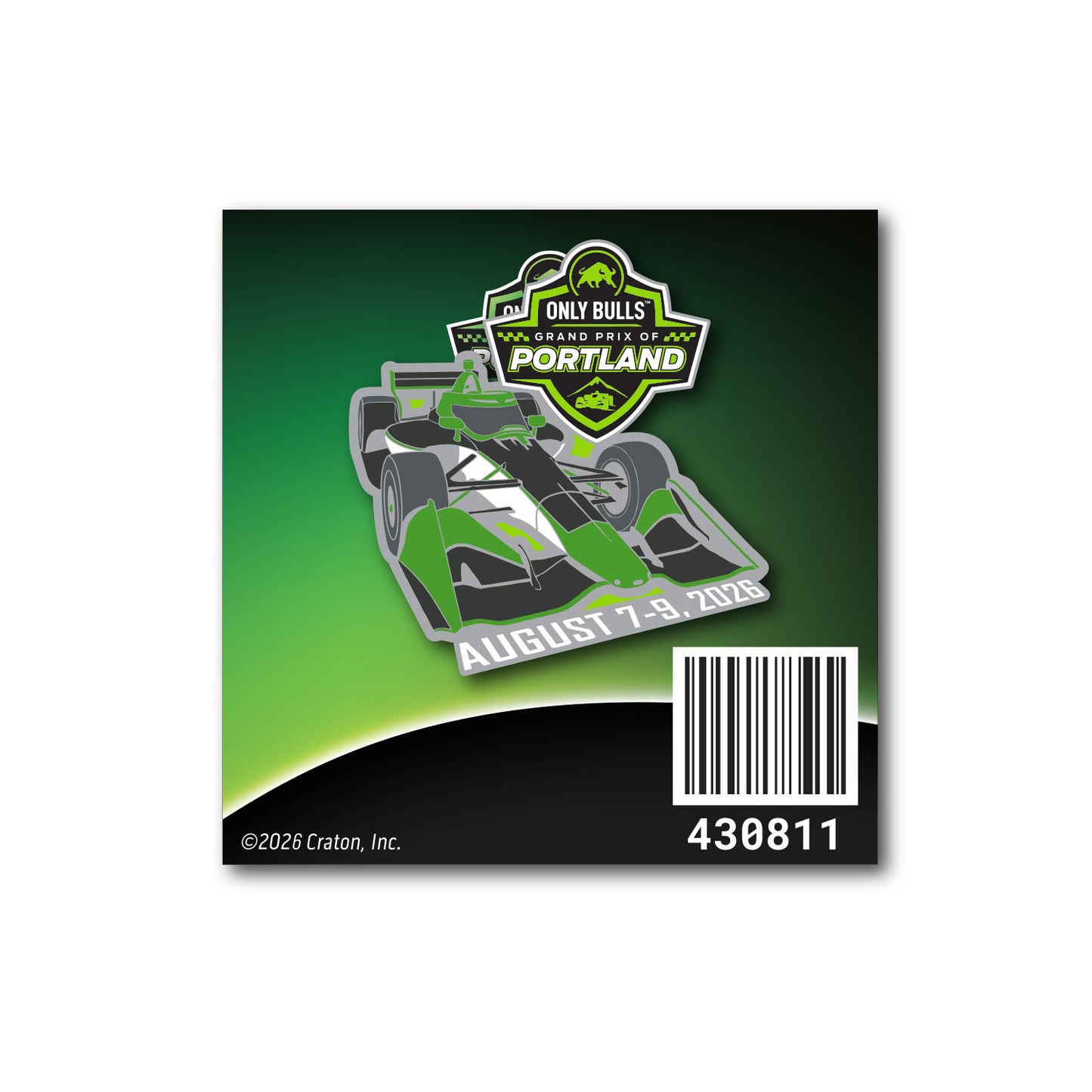 2026 Grand Prix of Portland Lapel Pin