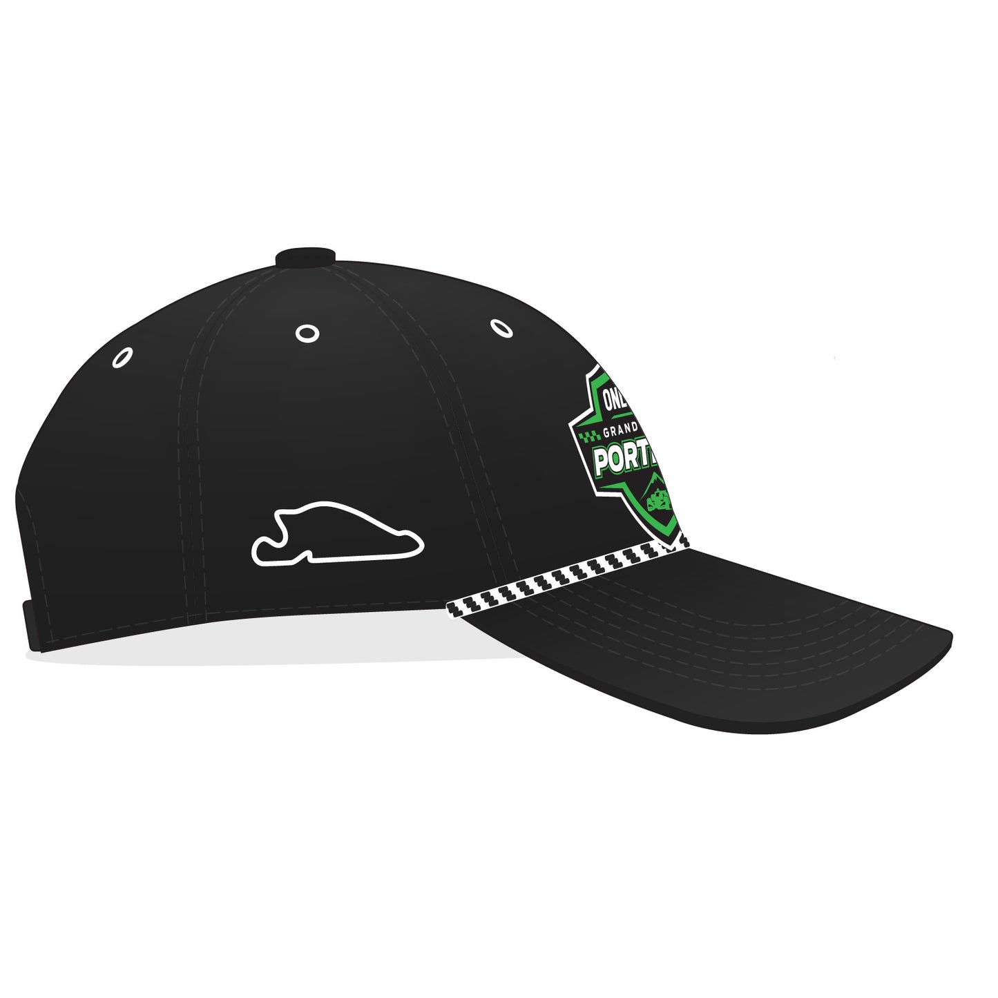 2026 Grand Prix of Portland Performance Hat - Black