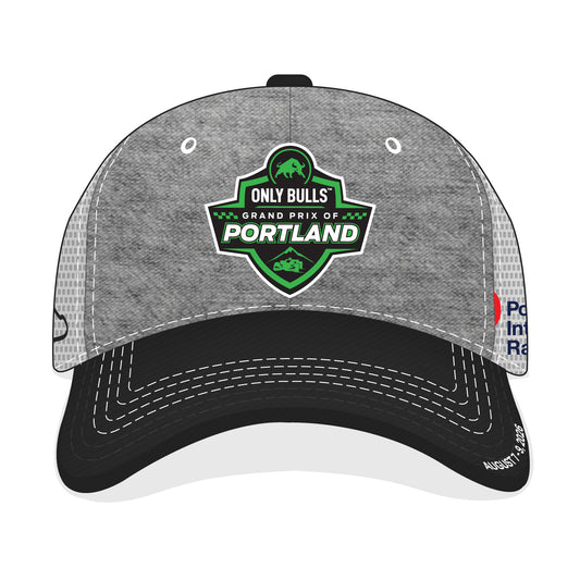2026 Grand Prix of Portland Trucker Hat - Grey/White/Black