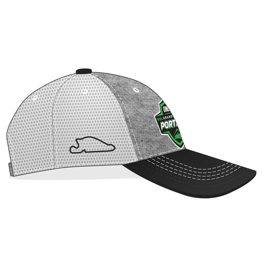 2026 Grand Prix of Portland Trucker Hat - Grey/White/Black