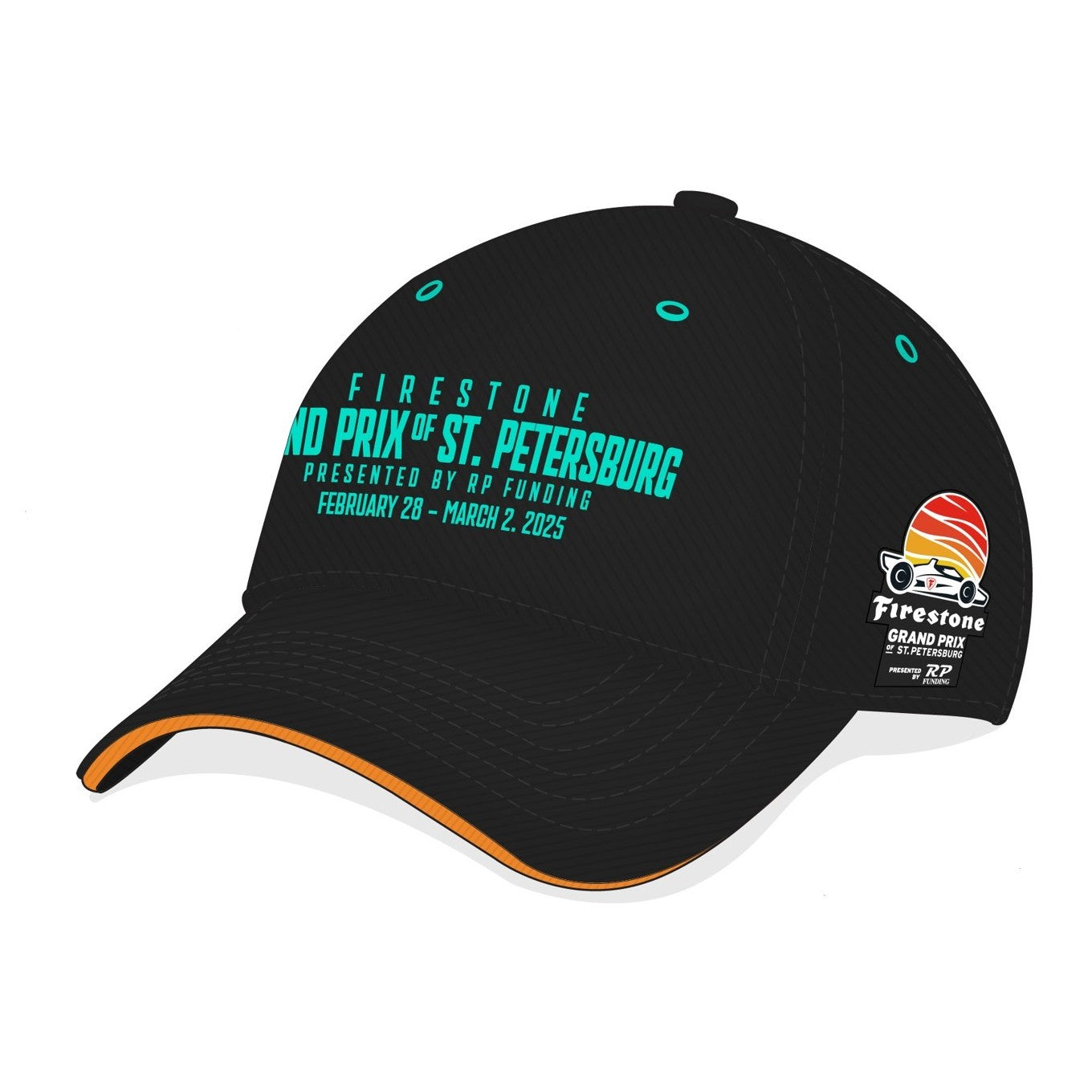 2025 Firestone Grand Prix Dad Hat - Black