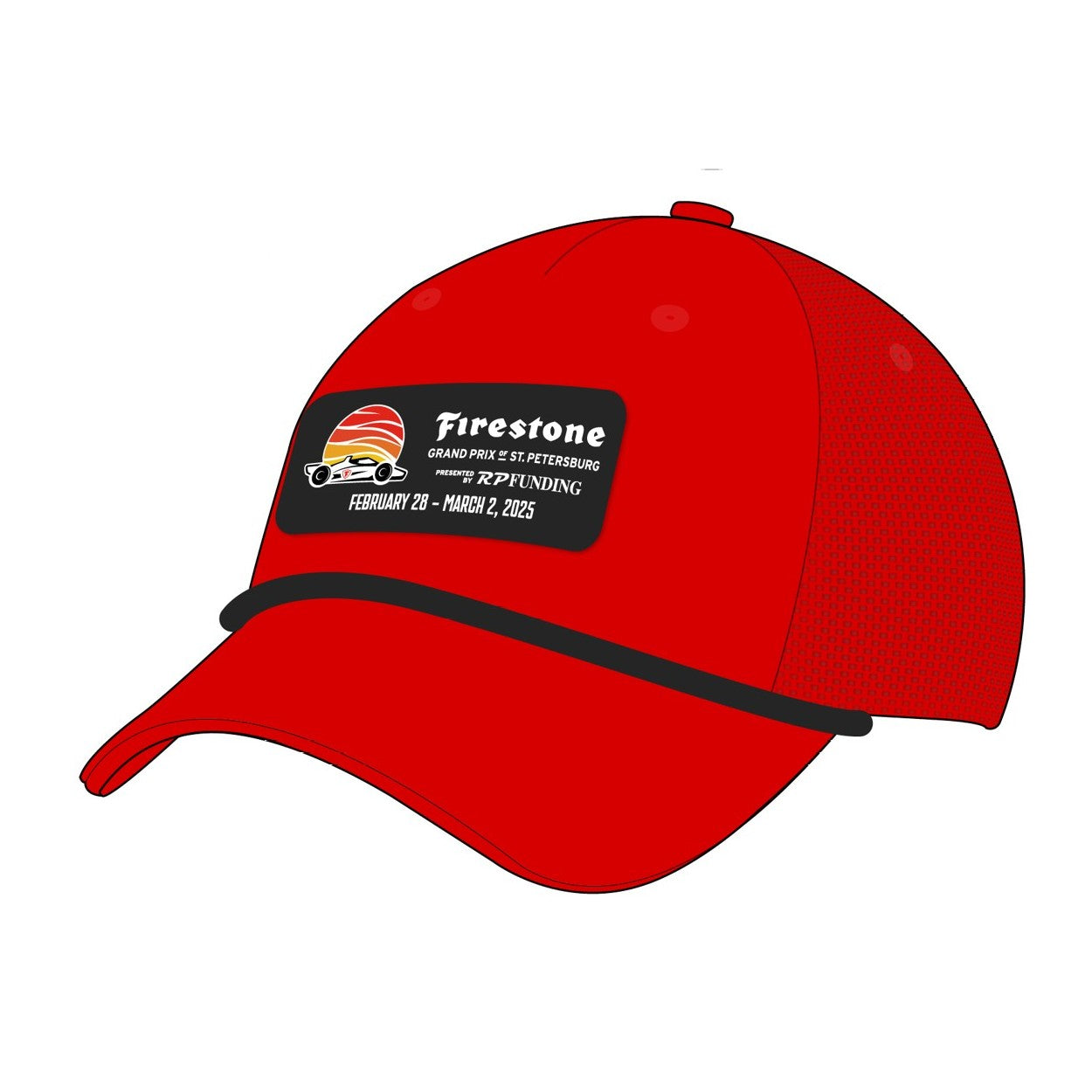 2025 Firestone Grand Prix Performance Hat - Red