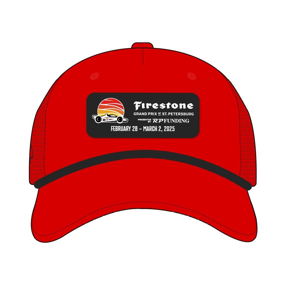 2025 Firestone Grand Prix Performance Hat - Red