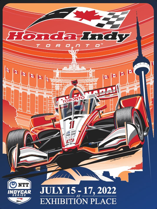 2022 Honda Indy Toronto Event Poster